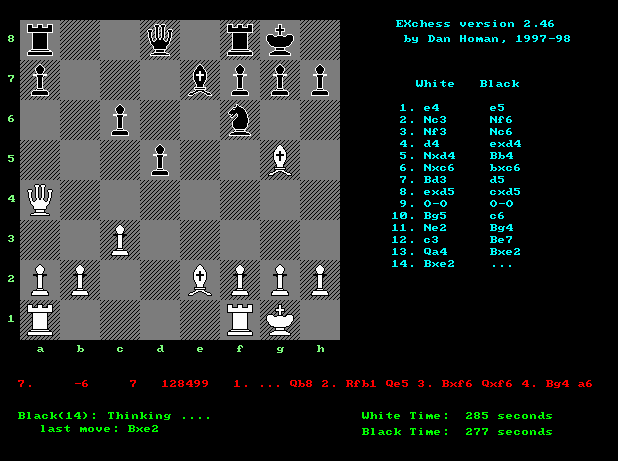 Jak vypad Exchess ?