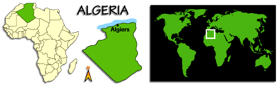 Algeria map