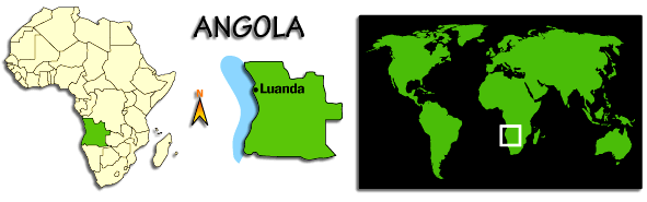 Angola map