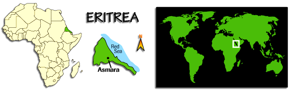 Eritrea map