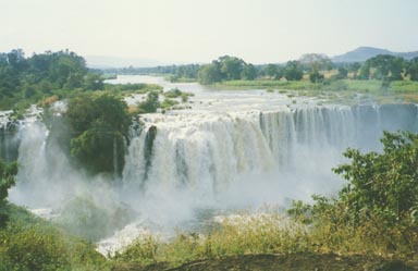 Blue Nile Falls (Tis Isat Falls)Bahar Dar, Ethiopia. Photo by Barbara Wetsig.