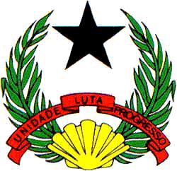 Coat of arms, emblem of Guinea Bissau. Photo by www.wordiq.com
