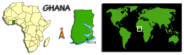 Ghana map