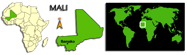 Mali map