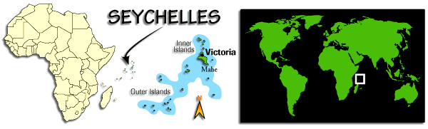 Seychelles map