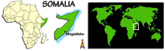 Somalia map