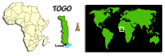 Togo map