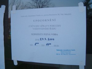 vodárny